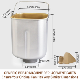 breadman tr2500bc replacement pan
